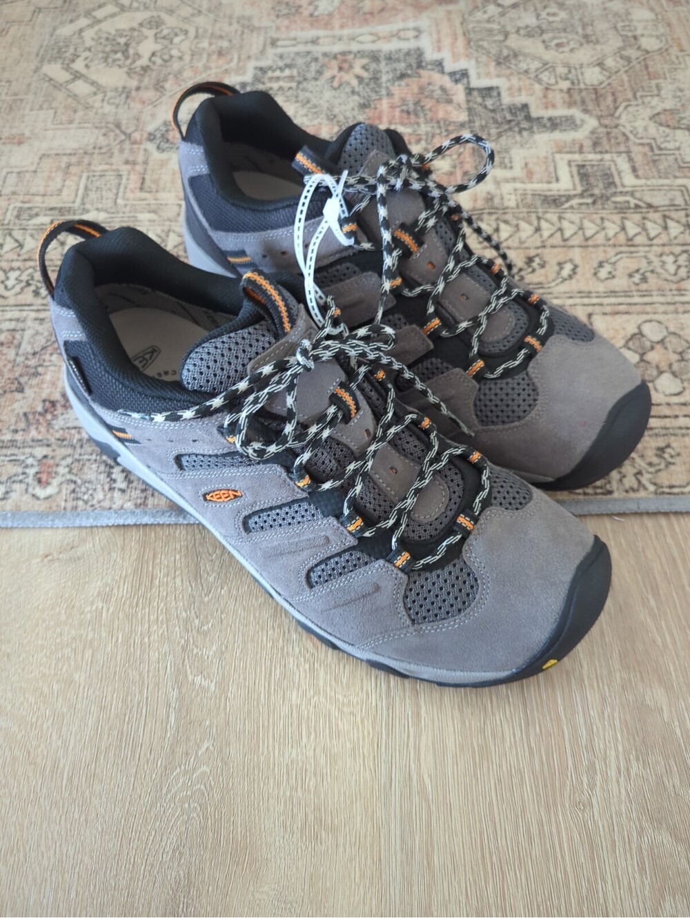 Keen Headout Mid WP Hiking Boots Magnet Orange Men Size 13 NWOB